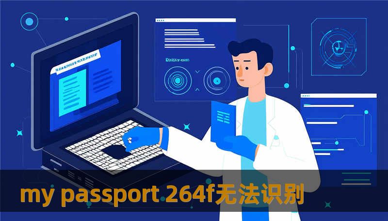 my passport 264f无法识别
