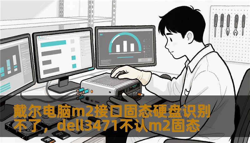 戴尔电脑m2接口固态硬盘识别不了，dell3471不认m2固态