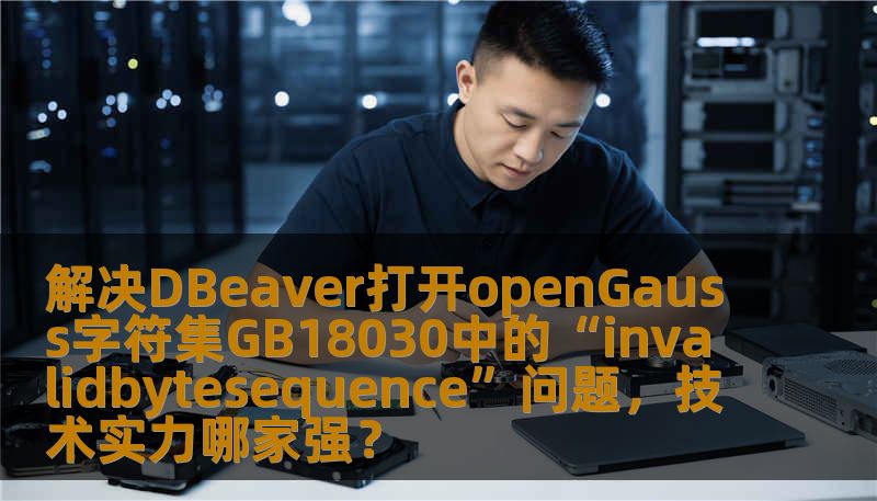 解决DBeaver打开openGauss字符集GB18030中的“invalidbytesequence”问题，技术实力哪家强？