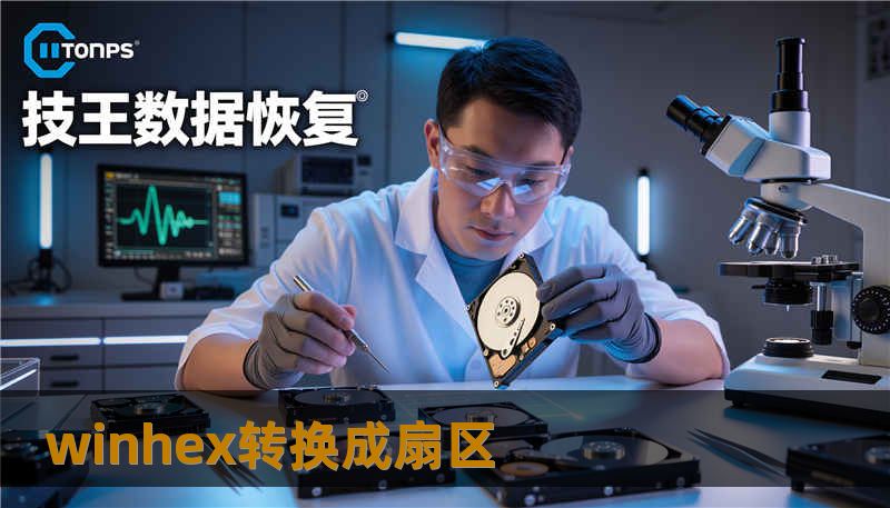 winhex转换成扇区