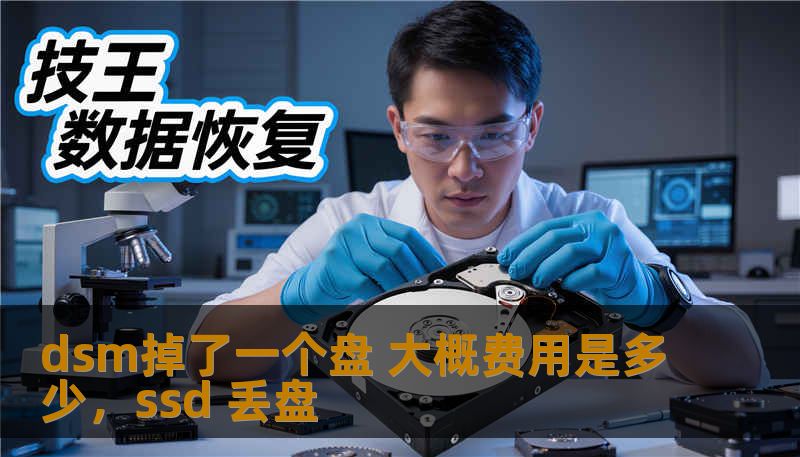 dsm掉了一个盘 大概费用是多少，ssd 丢盘