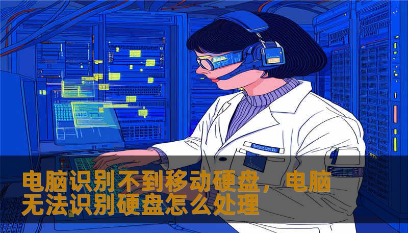 电脑识别不到移动硬盘，电脑无法识别硬盘怎么处理