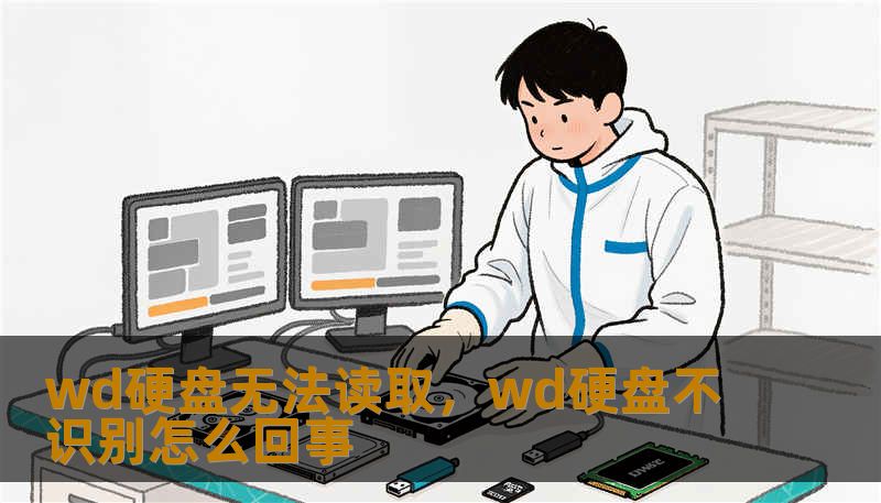 wd硬盘无法读取，wd硬盘不识别怎么回事
