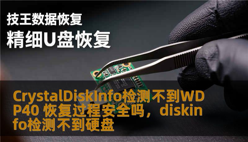CrystalDiskInfo检测不到WDP40 恢复过程安全吗，diskinfo检测不到硬盘