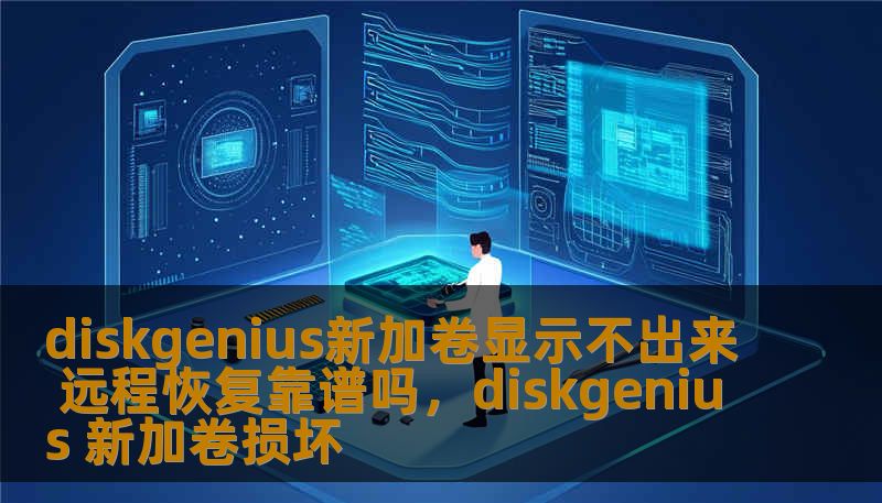 diskgenius新加卷显示不出来 远程恢复靠谱吗，diskgenius 新加卷损坏