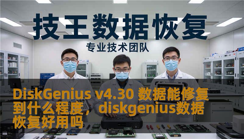 DiskGenius v4.30 数据能修复到什么程度，diskgenius数据恢复好用吗