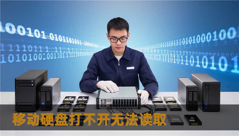 移动硬盘打不开无法读取