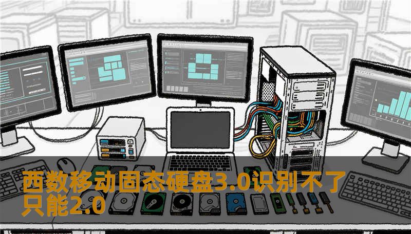 西数移动固态硬盘3.0识别不了只能2.0