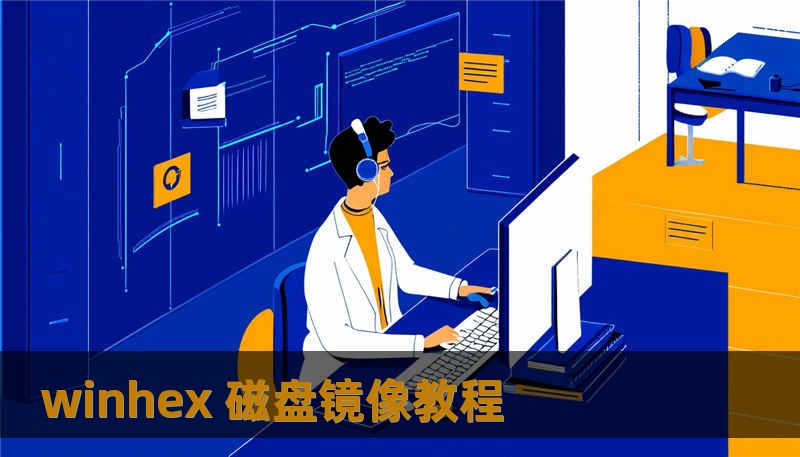 winhex 磁盘镜像教程