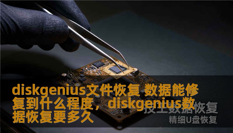 diskgenius文件恢复 数据能修复到什么程度，diskgenius数据恢复要多久