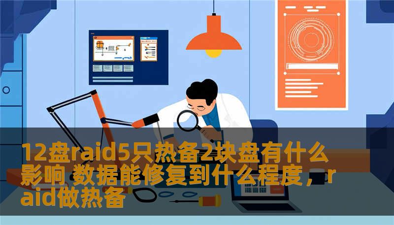 12盘raid5只热备2块盘有什么影响 数据能修复到什么程度，raid做热备