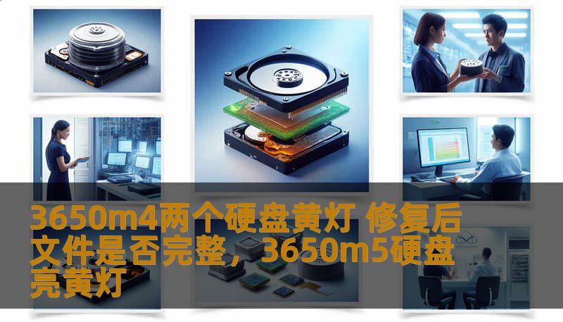 3650m4两个硬盘黄灯 修复后文件是否完整，3650m5硬盘亮黄灯