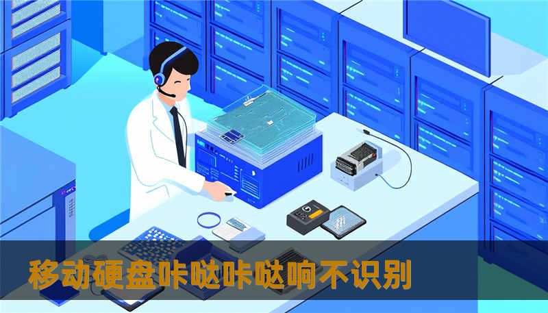 移动硬盘咔哒咔哒响不识别
