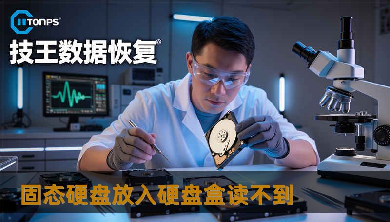 固态硬盘放入硬盘盒读不到