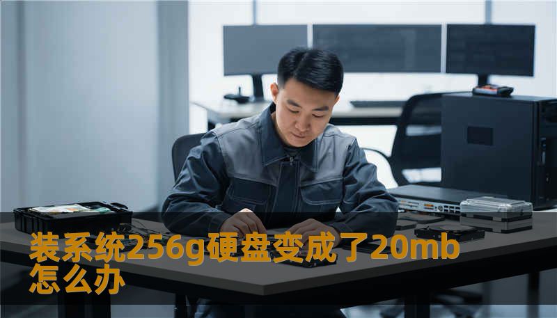装系统256g硬盘变成了20mb怎么办