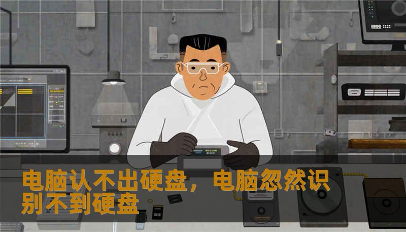 电脑认不出硬盘，电脑忽然识别不到硬盘