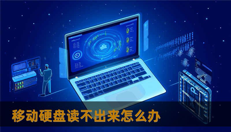 移动硬盘读不出来怎么办