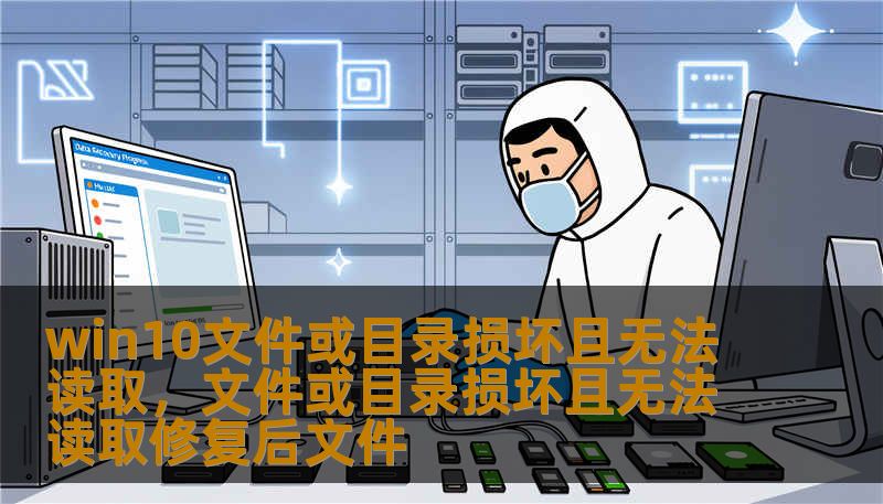 win10文件或目录损坏且无法读取，文件或目录损坏且无法读取修复后文件