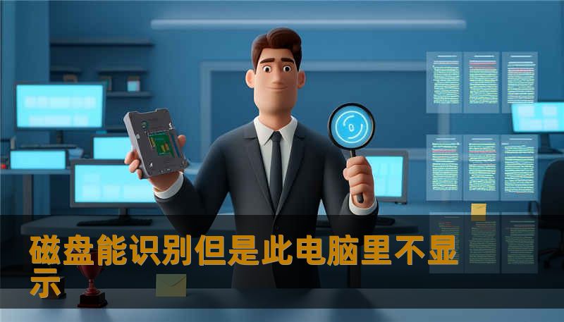 磁盘能识别但是此电脑里不显示 磁盘能识别但是此电脑里不显示