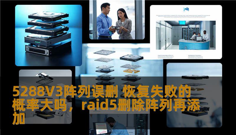 5288V3阵列误删 恢复失败的概率大吗，raid5删除阵列再添加