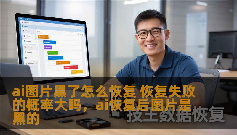 ai图片黑了怎么恢复 恢复失败的概率大吗，ai恢复后图片是黑的