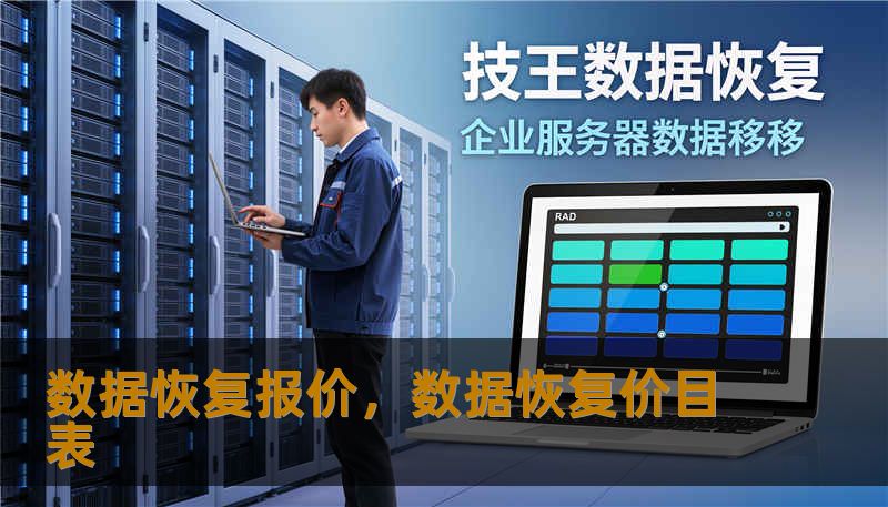 数据恢复报价，数据恢复价目表