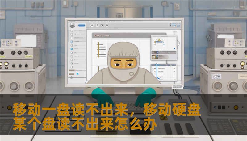 移动一盘读不出来，移动硬盘某个盘读不出来怎么办