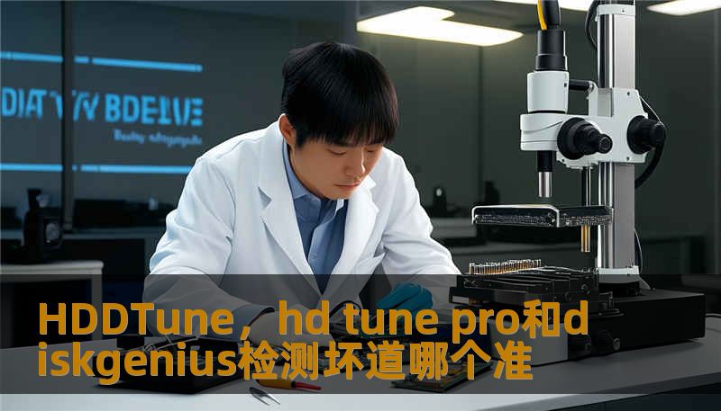 HDDTune，hd tune pro和diskgenius检测坏道哪个准