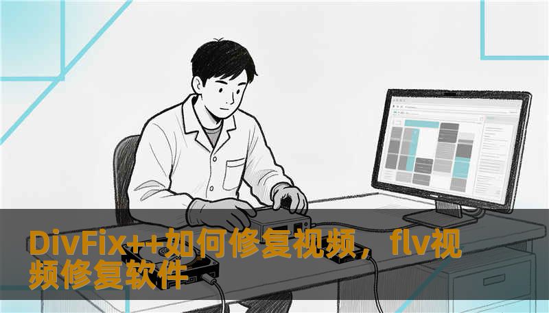 DivFix++如何修复视频，flv视频修复软件