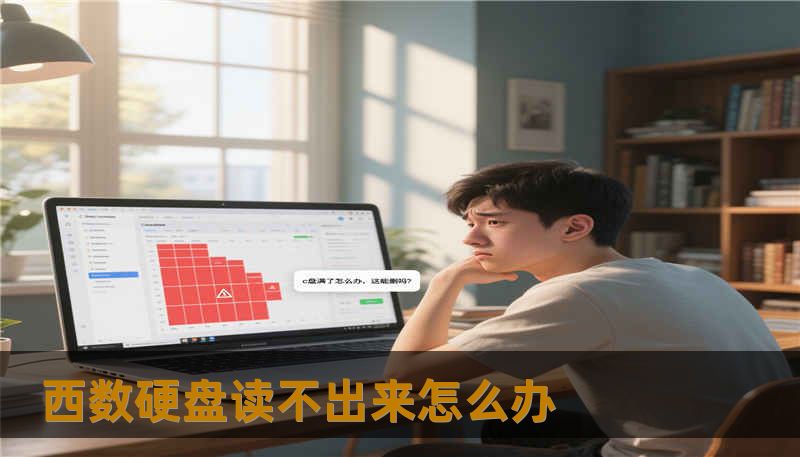 西数硬盘读不出来怎么办