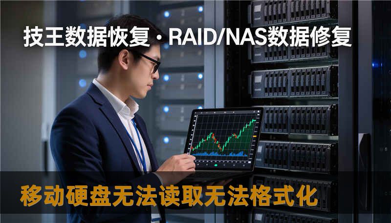 移动硬盘无法读取无法格式化