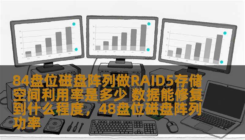 84盘位磁盘阵列做RAID5存储空间利用率是多少 数据能修复到什么程度，48盘位磁盘阵列功率