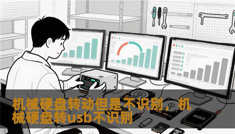 机械硬盘转动但是不识别，机械硬盘转usb不识别