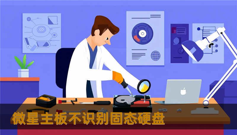 微星主板不识别固态硬盘