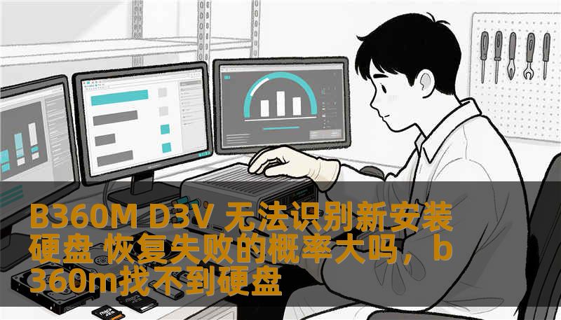 B360M D3V 无法识别新安装硬盘 恢复失败的概率大吗，b360m找不到硬盘