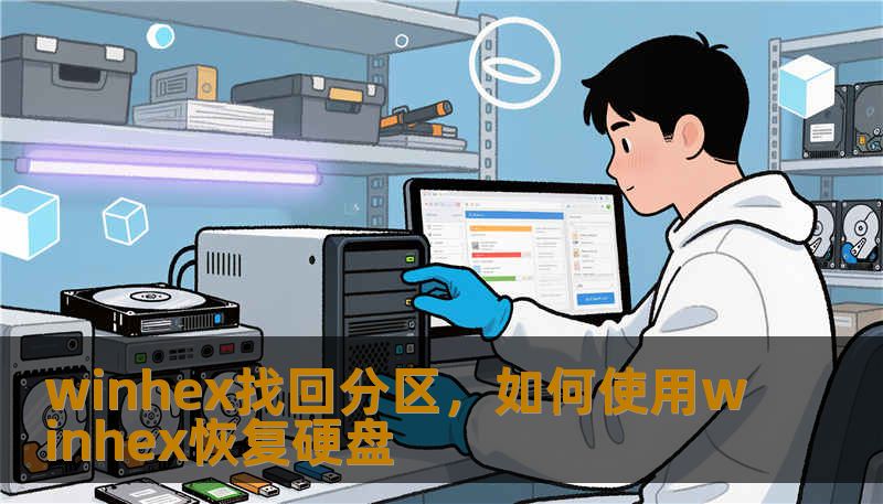 winhex找回分区，如何使用winhex恢复硬盘