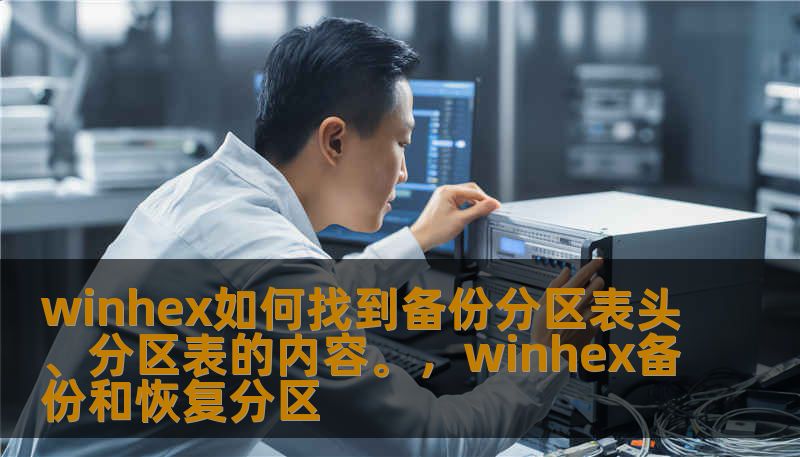 winhex如何找到备份分区表头、分区表的内容。，winhex备份和恢复分区