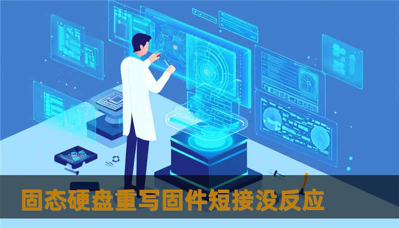 固态硬盘重写固件短接没反应