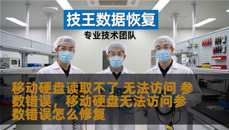 移动硬盘读取不了 无法访问 参数错误，移动硬盘无法访问参数错误怎么修复