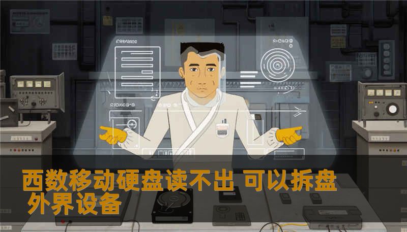 西数移动硬盘读不出 可以拆盘 外界设备