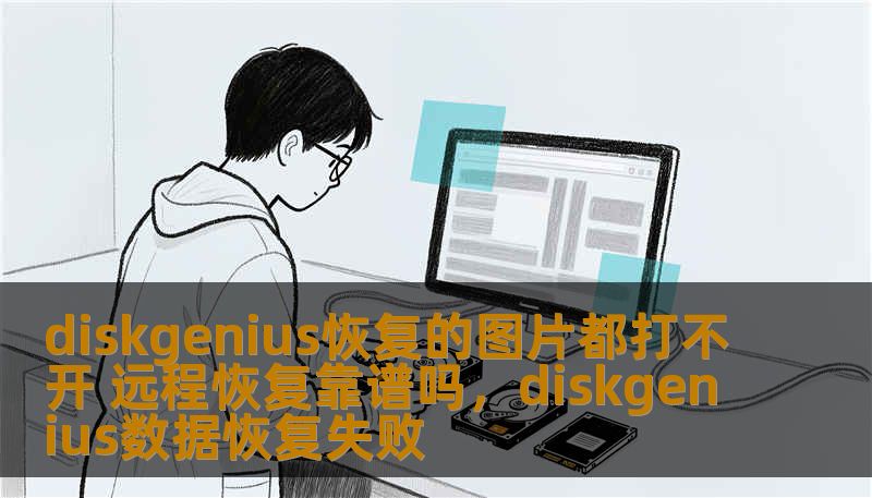 diskgenius恢复的图片都打不开 远程恢复靠谱吗，diskgenius数据恢复失败