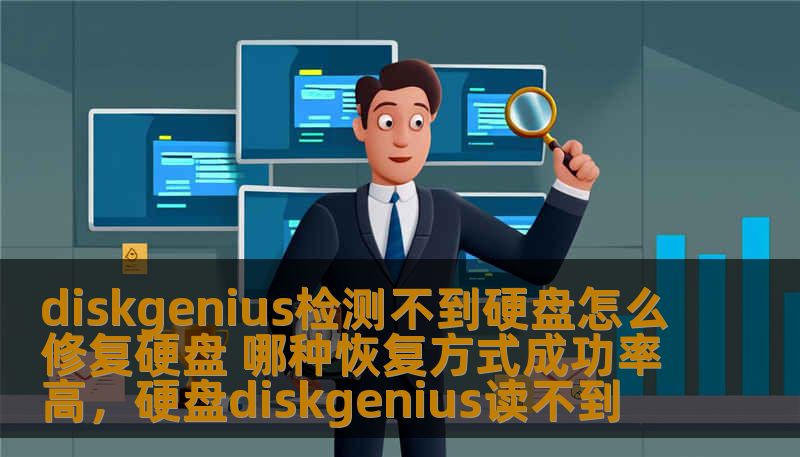 diskgenius检测不到硬盘怎么修复硬盘 哪种恢复方式成功率高，硬盘diskgenius读不到