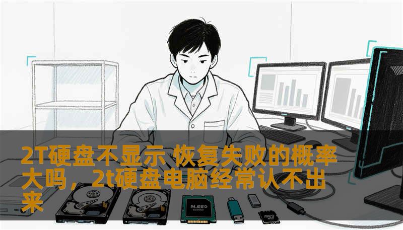 2T硬盘不显示 恢复失败的概率大吗，2t硬盘电脑经常认不出来