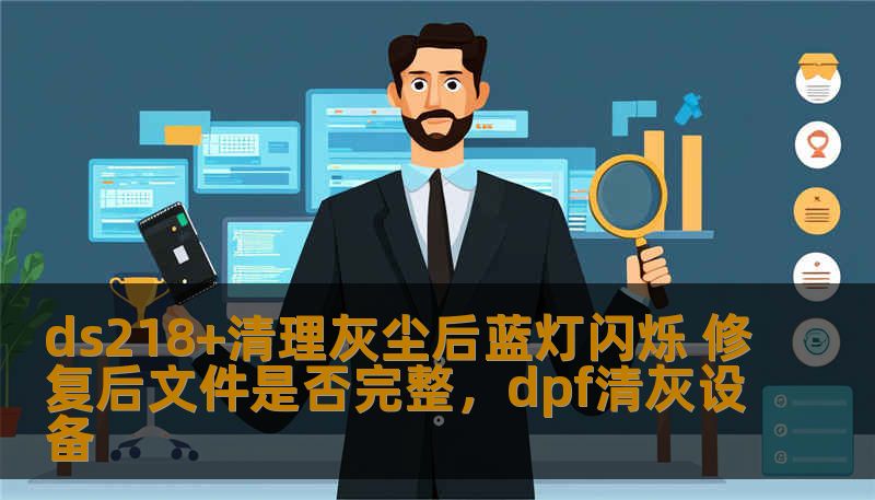 ds218+清理灰尘后蓝灯闪烁 修复后文件是否完整，dpf清灰设备