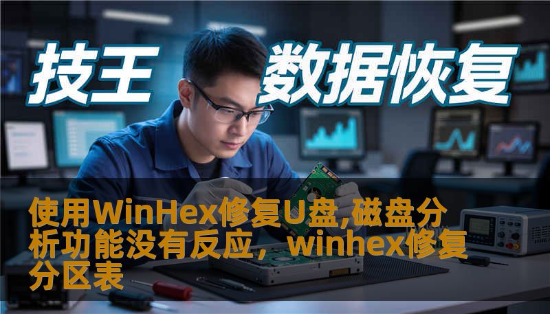 使用WinHex修复U盘,磁盘分析功能没有反应，winhex修复分区表