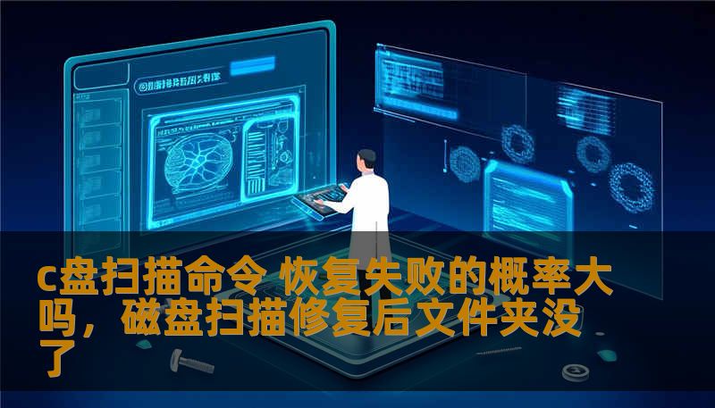 c盘扫描命令 恢复失败的概率大吗，磁盘扫描修复后文件夹没了