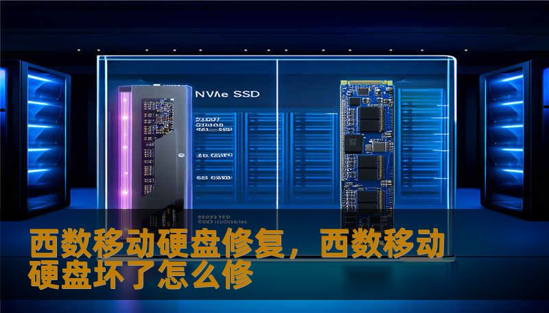 西数移动硬盘修复，西数移动硬盘坏了怎么修