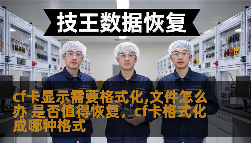 cf卡显示需要格式化,文件怎么办 是否值得恢复，cf卡格式化成哪种格式