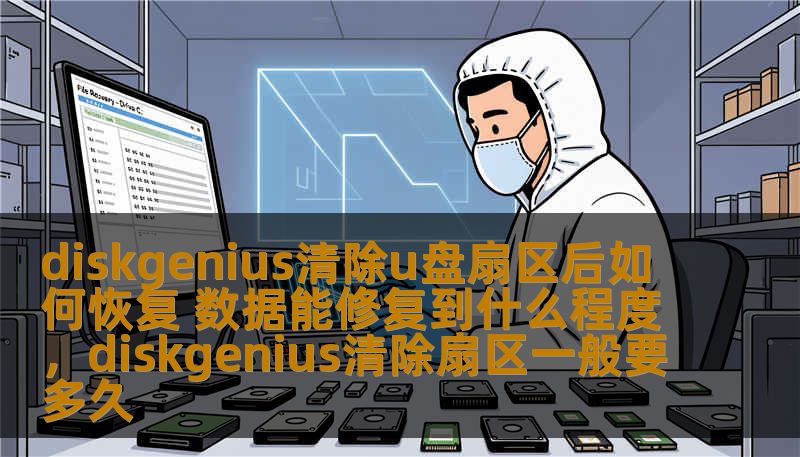 diskgenius清除u盘扇区后如何恢复 数据能修复到什么程度，diskgenius清除扇区一般要多久