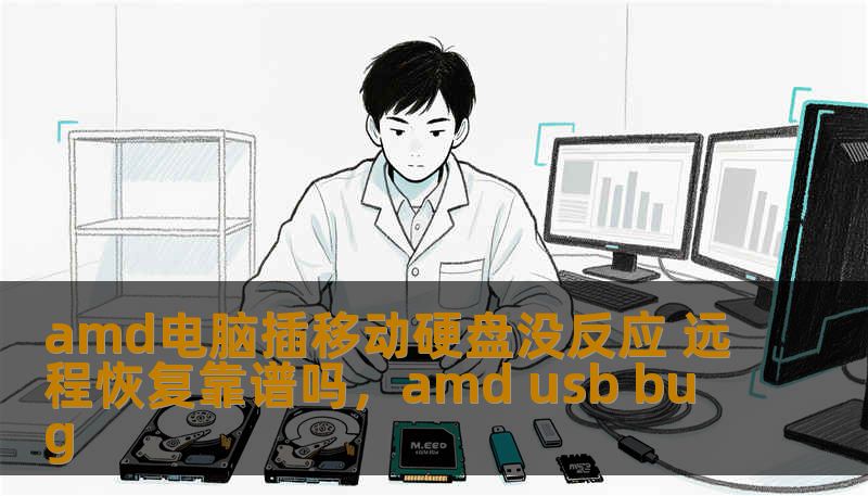 amd电脑插移动硬盘没反应 远程恢复靠谱吗，amd usb bug